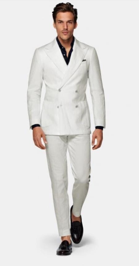White Linen Suit