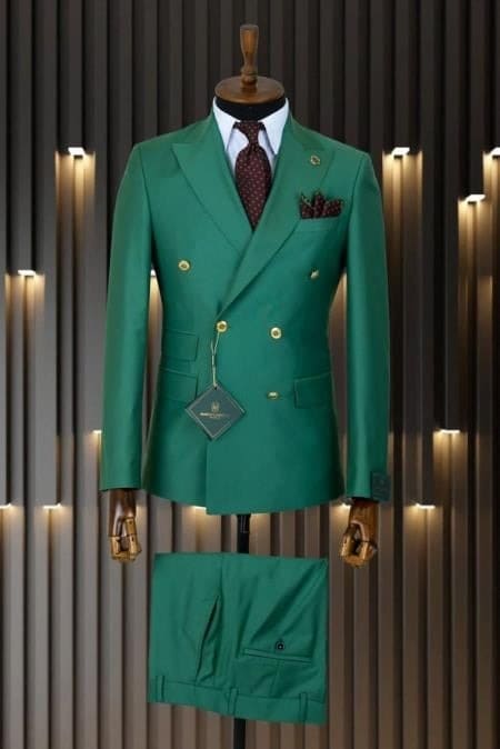 Men's Emerald Green Suits for Sale - Alberto Nardoni