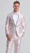 Mens Big and Tall Tuxedo -Pink Tuxedo