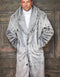 Mens  Silver Coat