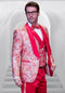 valentine blazer - valentines day Tuxedo - Red Tuxedo