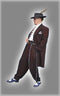 Mens High Fashion Vested Black And Red Pinstripe Zoot Suit For Sale ~ Pachuco Mens Suit Perfect For Wedding