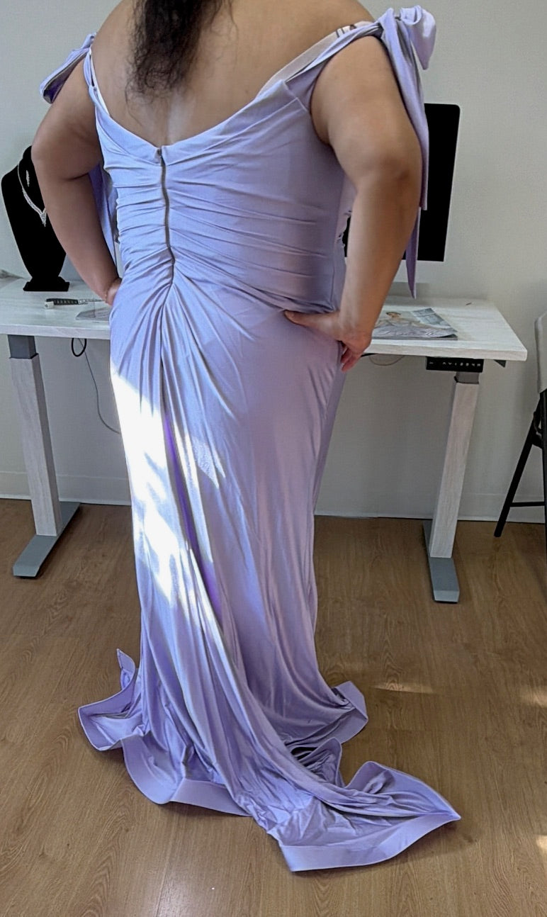 Plus Size Long Evening Gown Maxi Formal Dress for Women