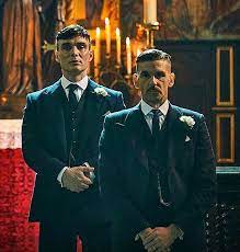 Thomas Shelby Wedding Suit - Peaky Blinder Suit (Plus Hat Included)