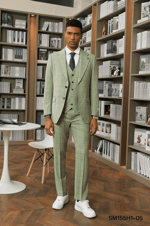 Sage Green Tuxedos - AlbertoNardoniStore