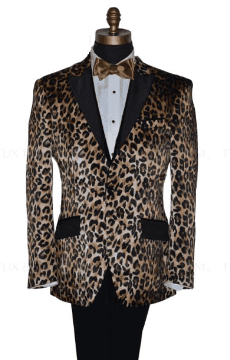 Cheetah Print Suit - AlbertoNardoniStore