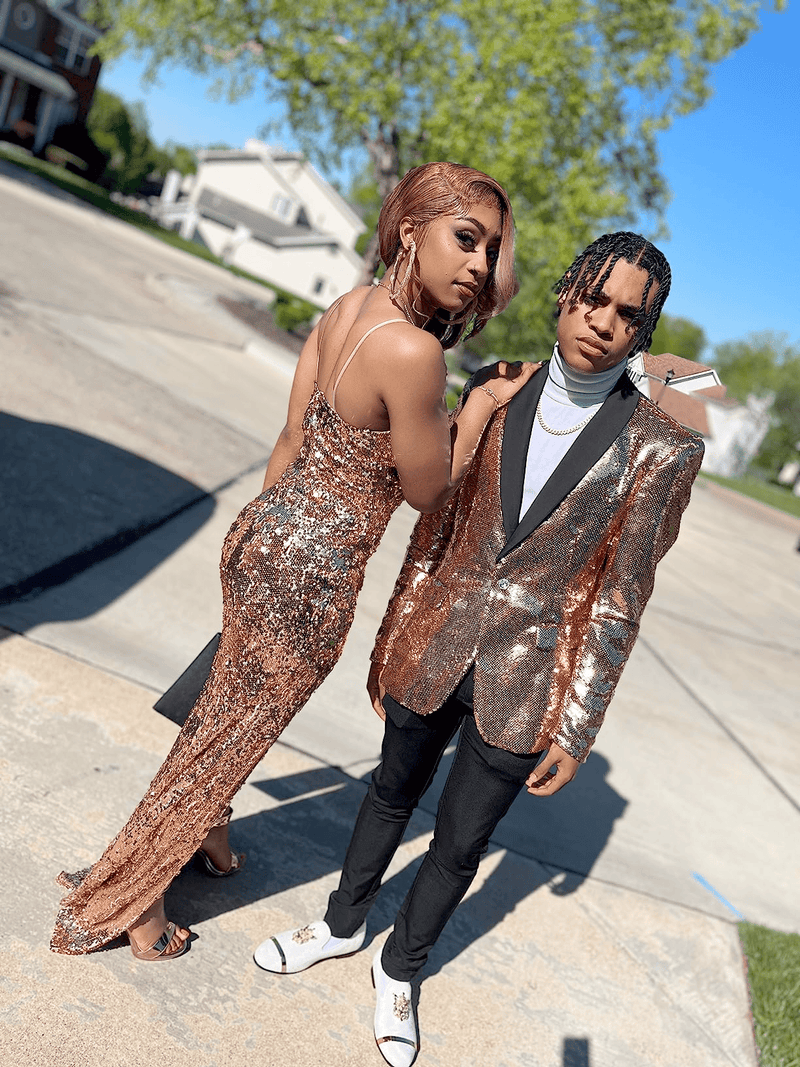 Men's Rose Gold Tuxedos for Sale - Alberto Nardoni