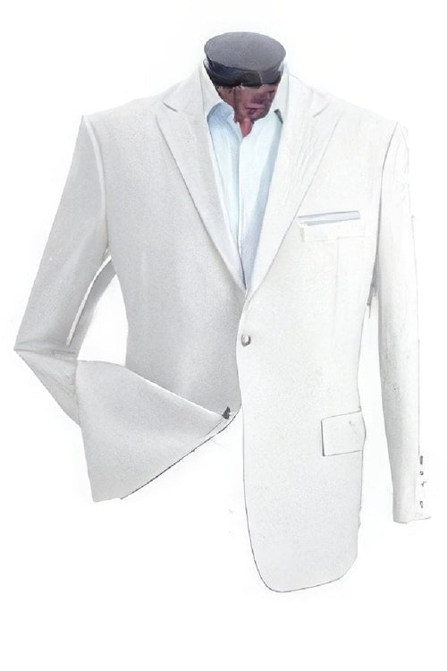 Dinner Jacket - White - Mens Wholesale Blazers