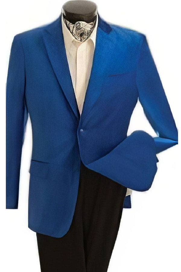 Dinner Jacket - Blue - Mens Wholesale Blazers