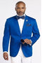 Dinner Jacket - Royal Blue - Mens Wholesale Blazers