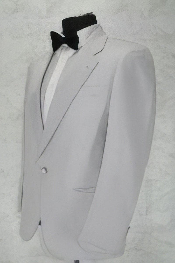 Dinner Jacket - White - Mens Wholesale Blazers