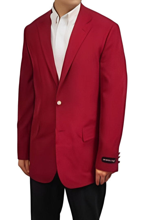 Dinner Jacket - Red - Mens Wholesale Blazers