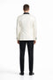 Mens Designer Ivory & Black Traditional  Dinner Jacket