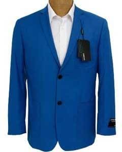 Dinner Jacket - Blue - Mens Wholesale Blazers - AlbertoNardoniStore