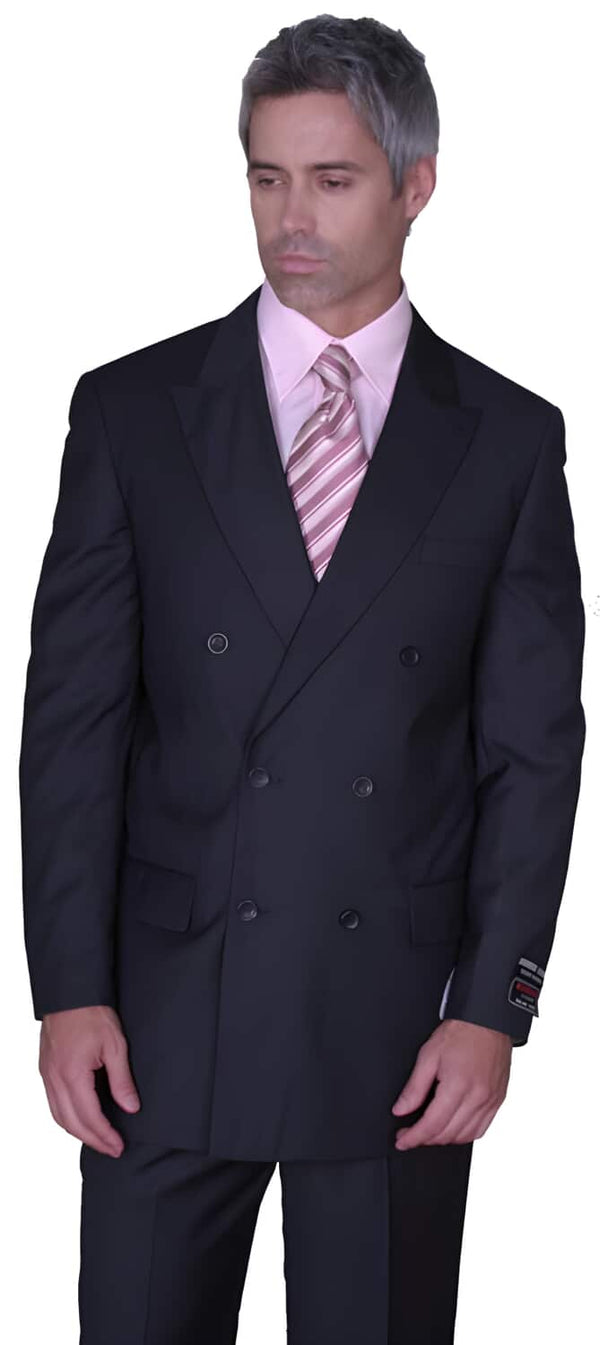 Mens Grey Wool Suit - Any Brand Style Size