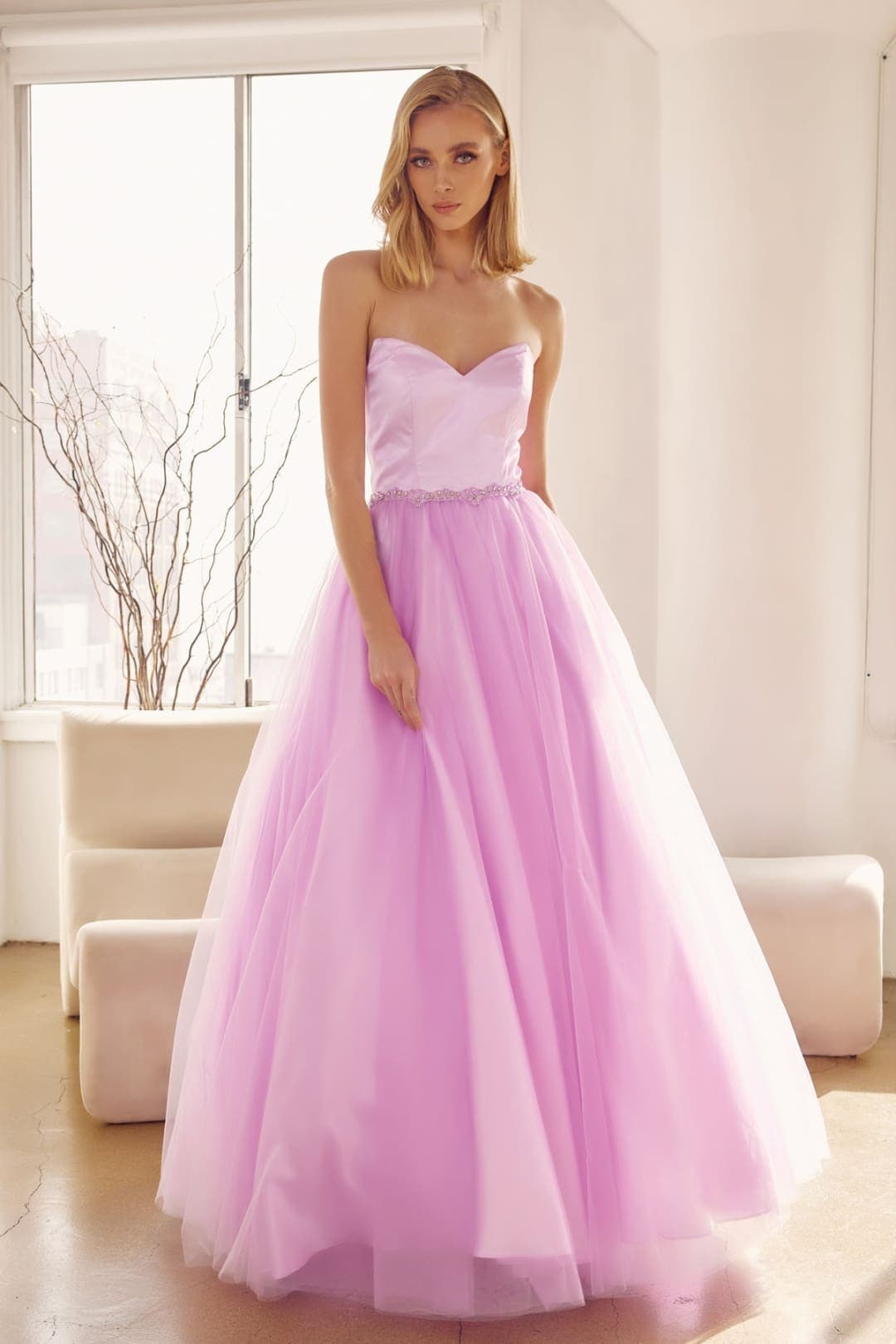 Juliet 265 Sweetheart Strapless Long Pageant Formal Gown