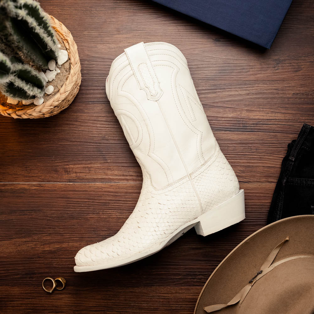 Marco Di Milano Kansas White Leather Luxury Shoe
