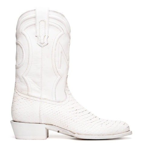 Marco Di Milano Kansas White Leather Luxury Shoe