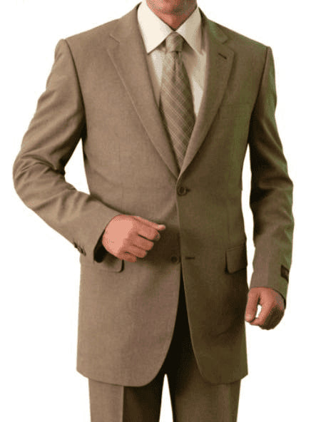 Khaki Wedding Suits - AlbertoNardoniStore