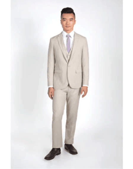 Khaki Wedding Suits - AlbertoNardoniStore