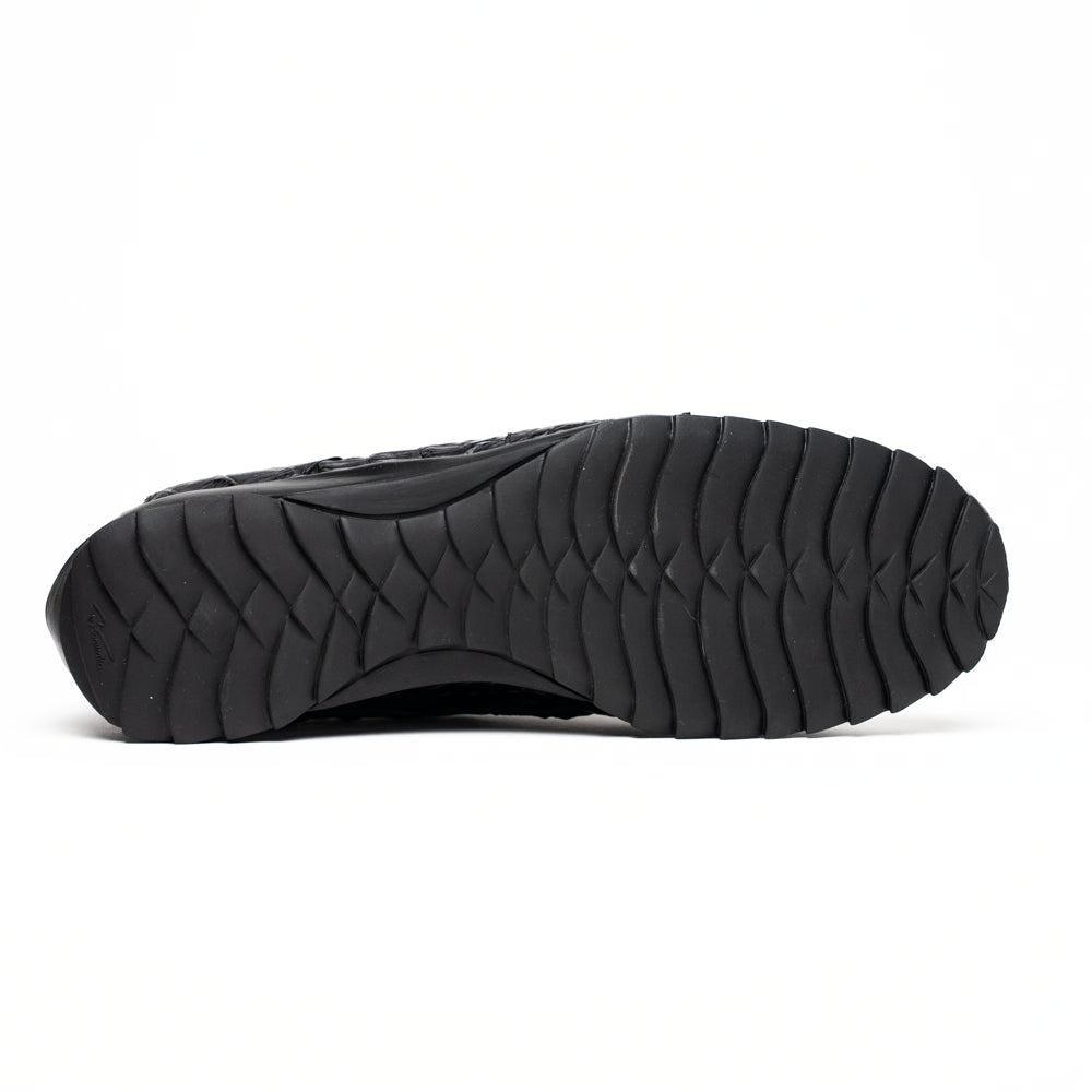 Marco Di Milano Kratos Black Leather Luxury Shoe