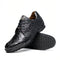 Marco Di Milano Kratos Black Leather Luxury Shoe