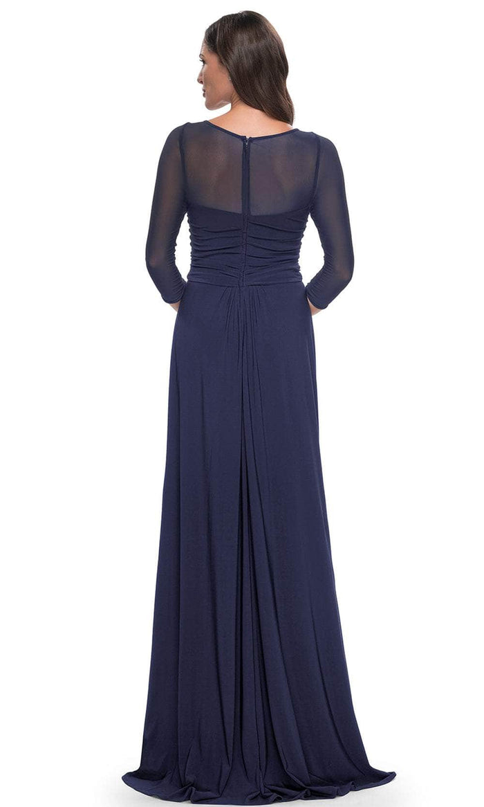La Femme 30230 Illusion Sheath Formal Dress