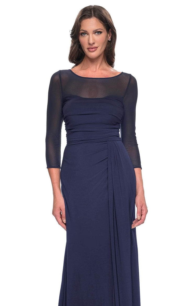 La Femme 30230 Illusion Sheath Formal Dress