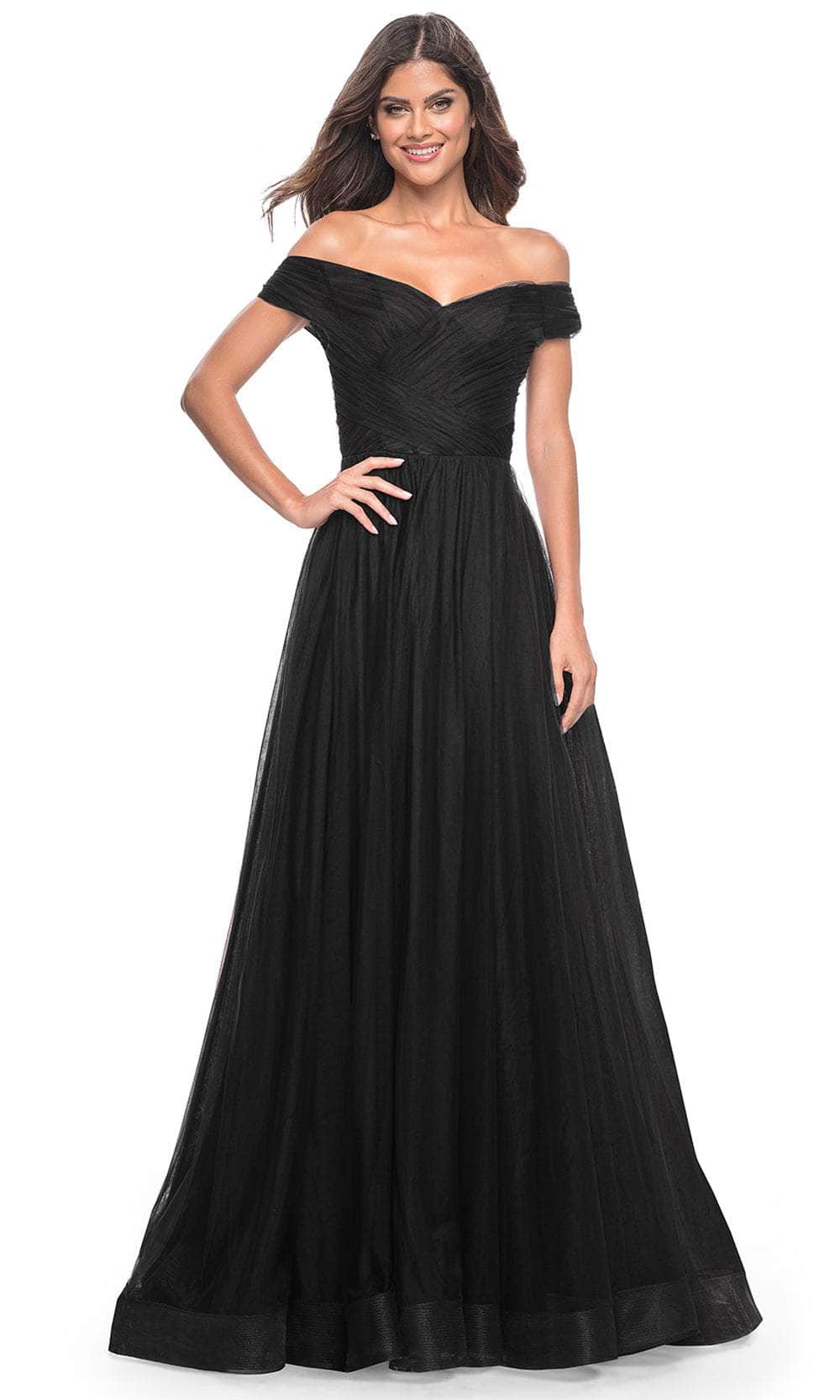 La Femme 30498 Ethereal Tulle Prom Dress by La Femme