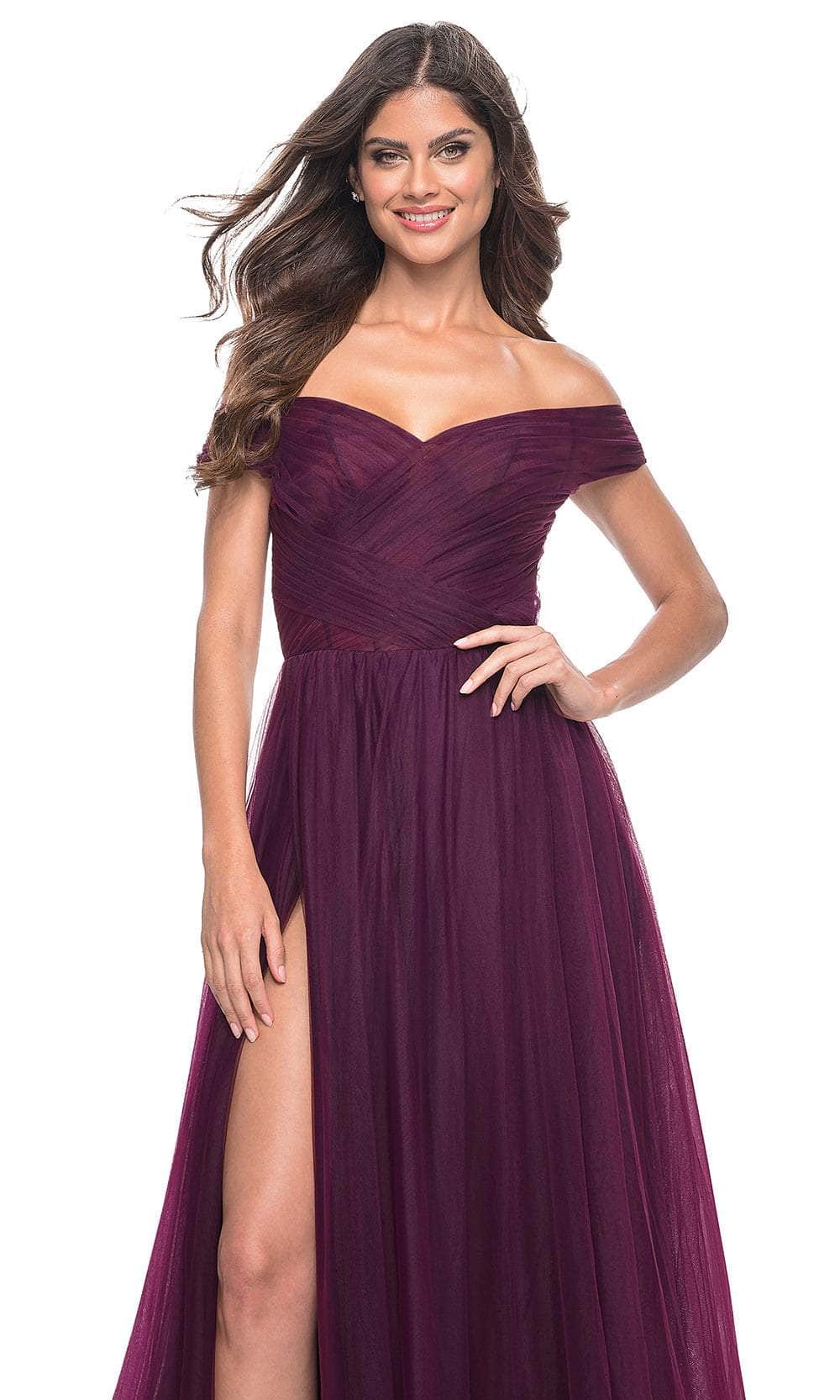 La Femme 30498 Ethereal Tulle Prom Dress by La Femme