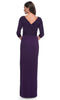 La Femme 31014 Tulip Hem Jersey Evening Dress