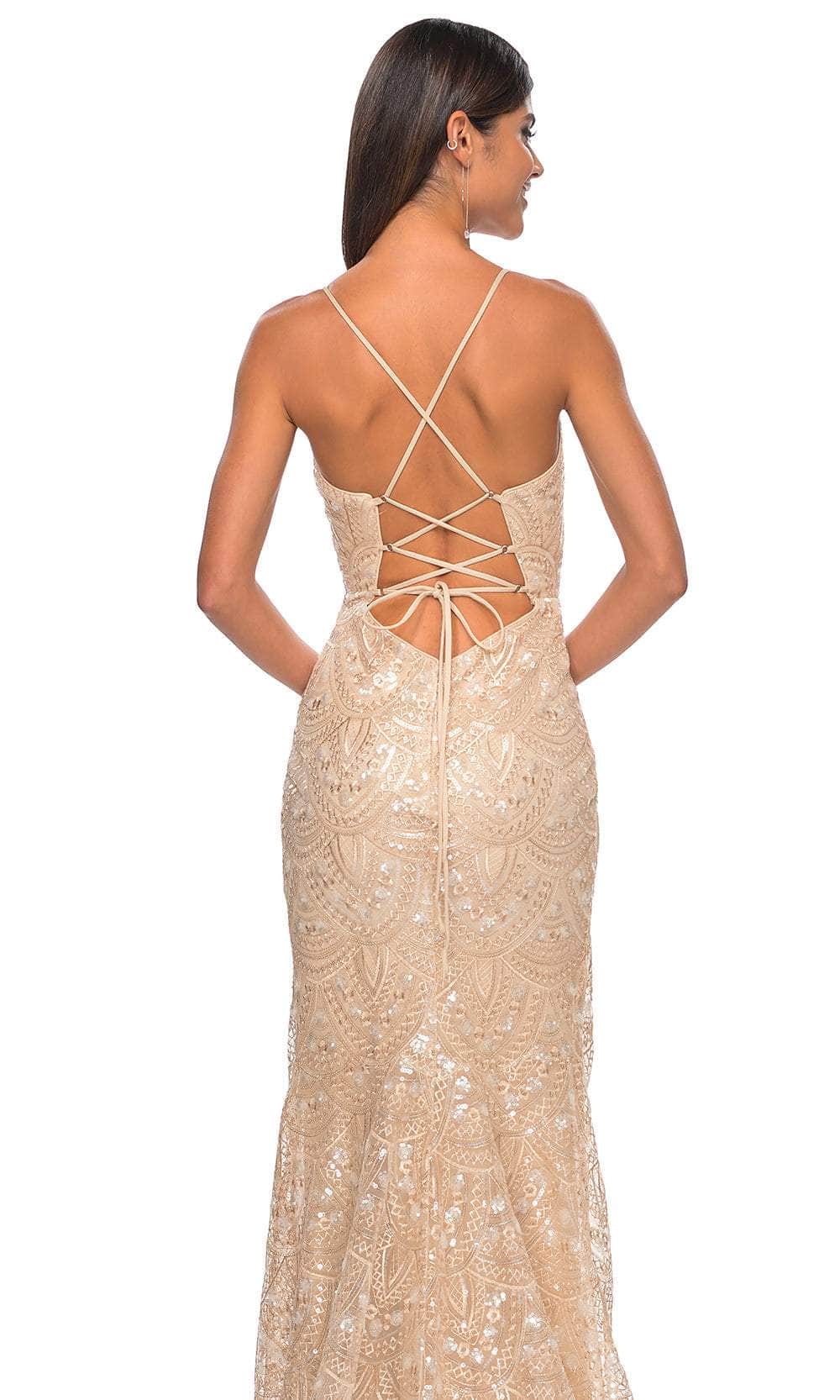 La Femme 31865 Sequin Mermaid Prom Dress