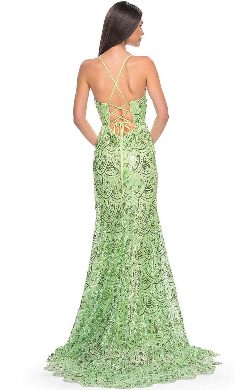La Femme 31865 Sequin Mermaid Prom Dress