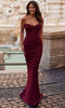 La Femme 31899 Strapless Net Prom Dress