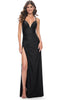 La Femme 31987 Ruched Empire Prom Dress