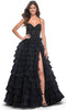 La Femme 32002 Sweetheart Beaded Top Prom Gown