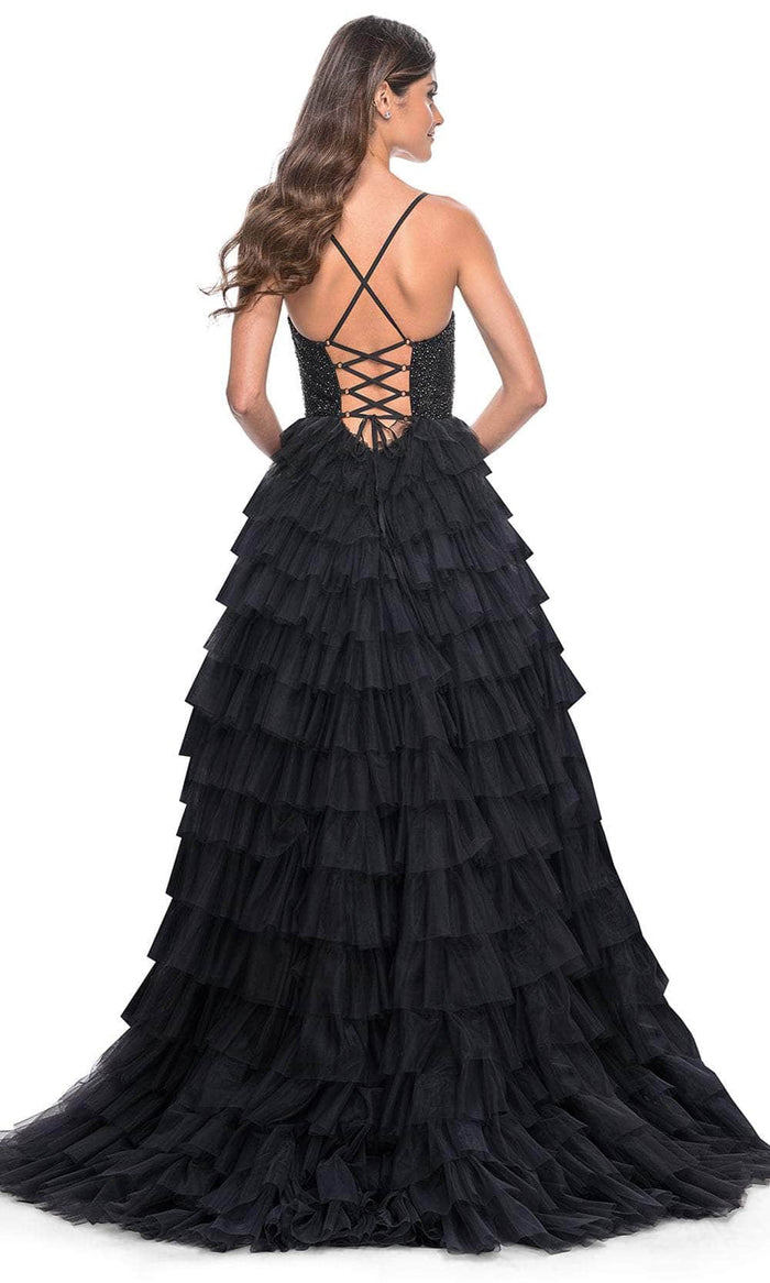 La Femme 32002 Sweetheart Beaded Top Prom Gown