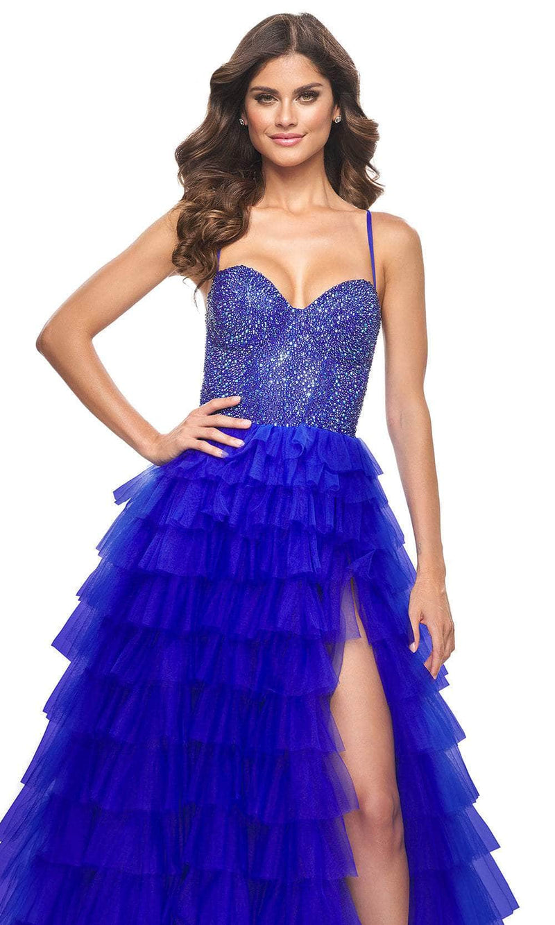 La Femme 32002 Sweetheart Beaded Top Prom Gown