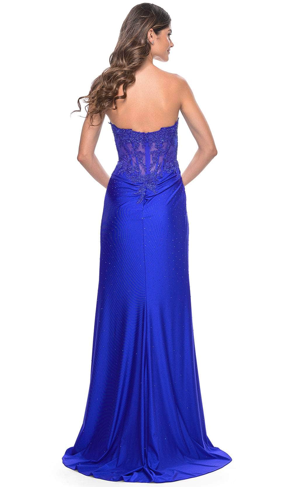 La Femme 32011 Rhinestone Jersey Prom Dress