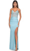 La Femme 32054 Glitter Bodice Mermaid Prom Dress