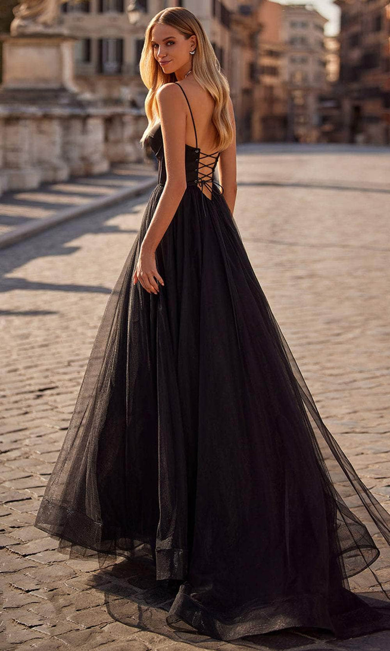 La Femme 32065 Bustier Tulle Prom Dress