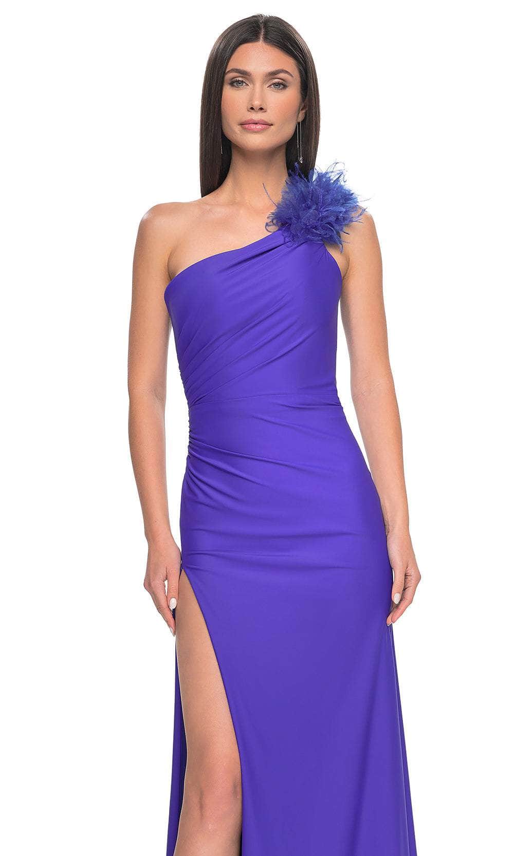 La Femme 32076 One Shoulder Prom Dress