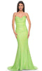 La Femme 32092 Sweetheart Ruched Sequin Prom Gown
