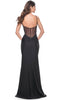 La Femme 32153 Draped Bodice Prom Dress