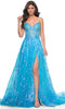 La Femme 32223 Sequin Lace Prom Dress