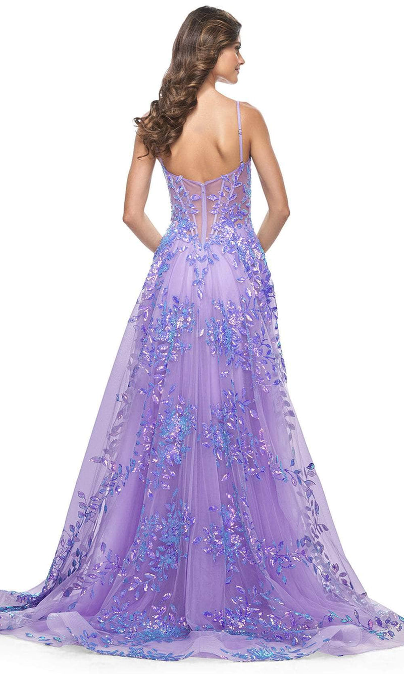 La Femme 32223 Sequin Lace Prom Dress