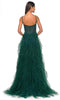 La Femme 32233 Ruffle Skirt Prom Dress