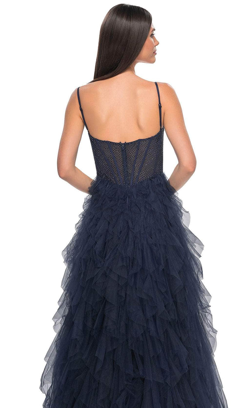 La Femme 32233 Ruffle Skirt Prom Dress