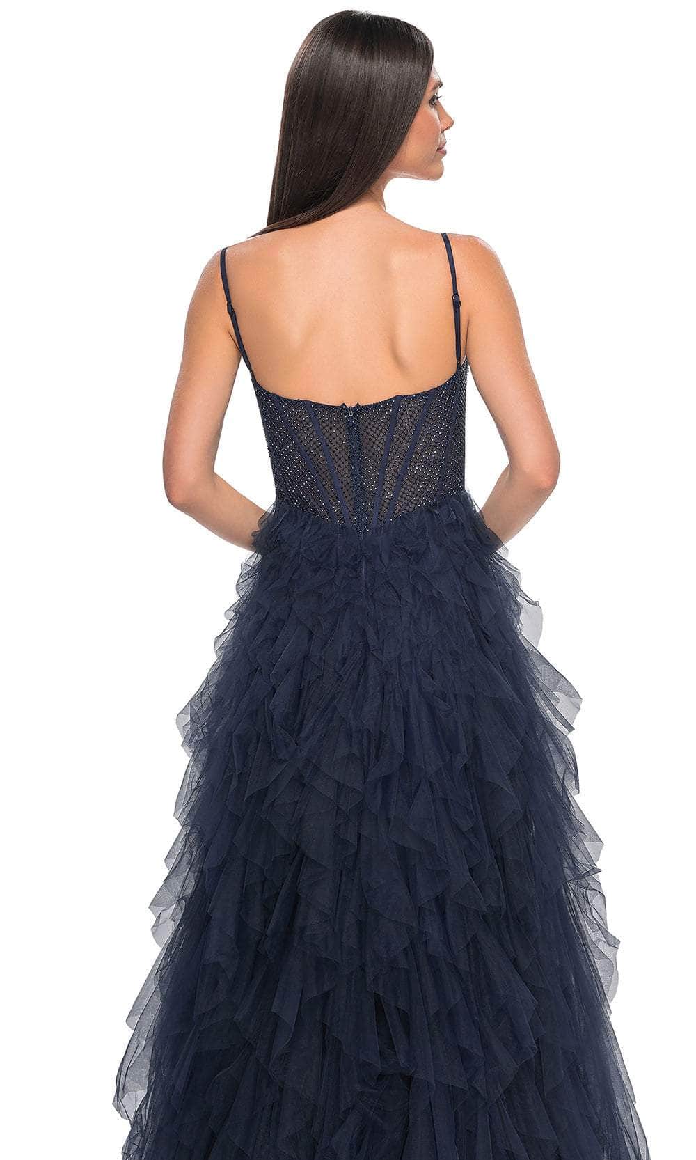 La Femme 32233 Ruffle Skirt Prom Dress