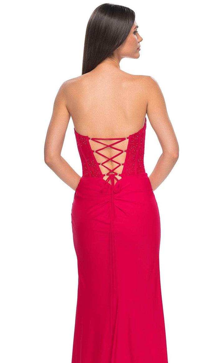 La Femme 32234 Embellished Corset Sweetheart Prom Gown